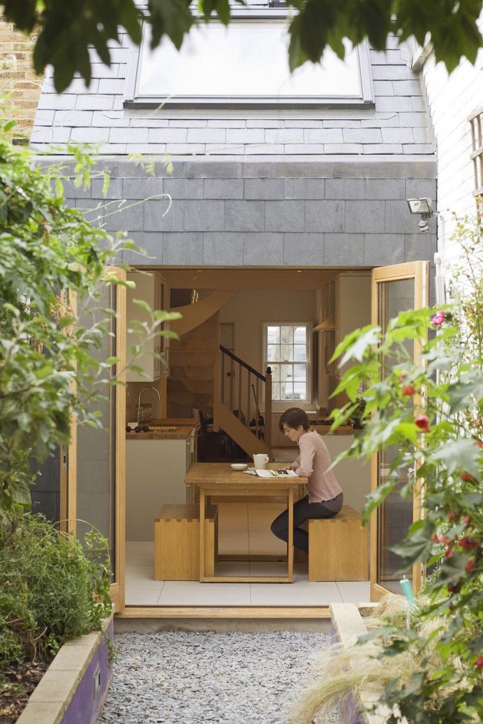 Slim House in London by alma-nac 1