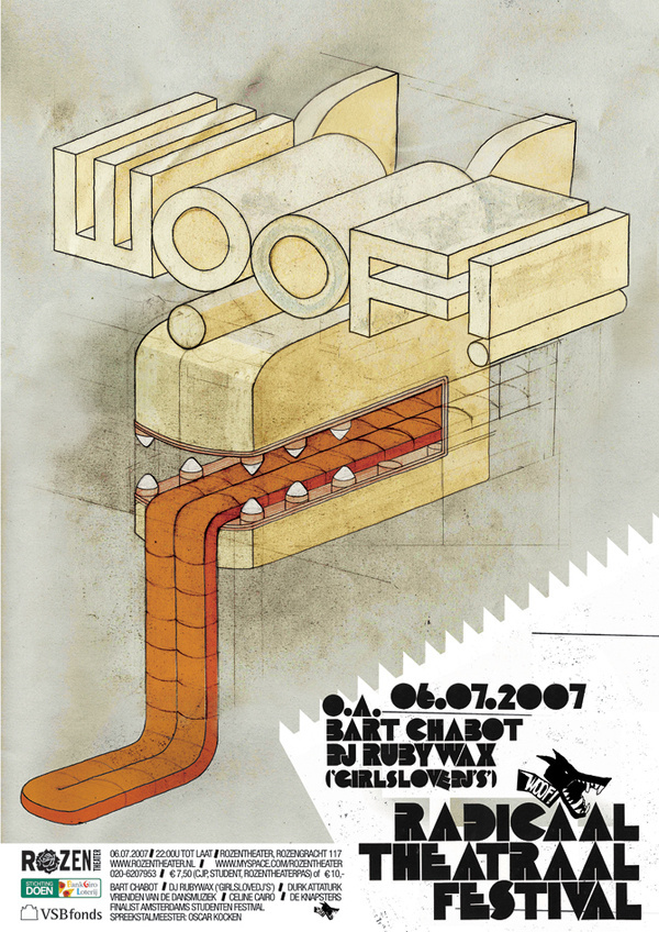 Rozentheater Stefan Glerum #woof