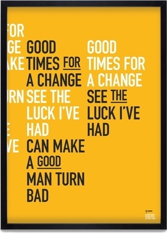 Change Posters | KentLyons #buy #lyrics #charity #smiths #change #poster #typography