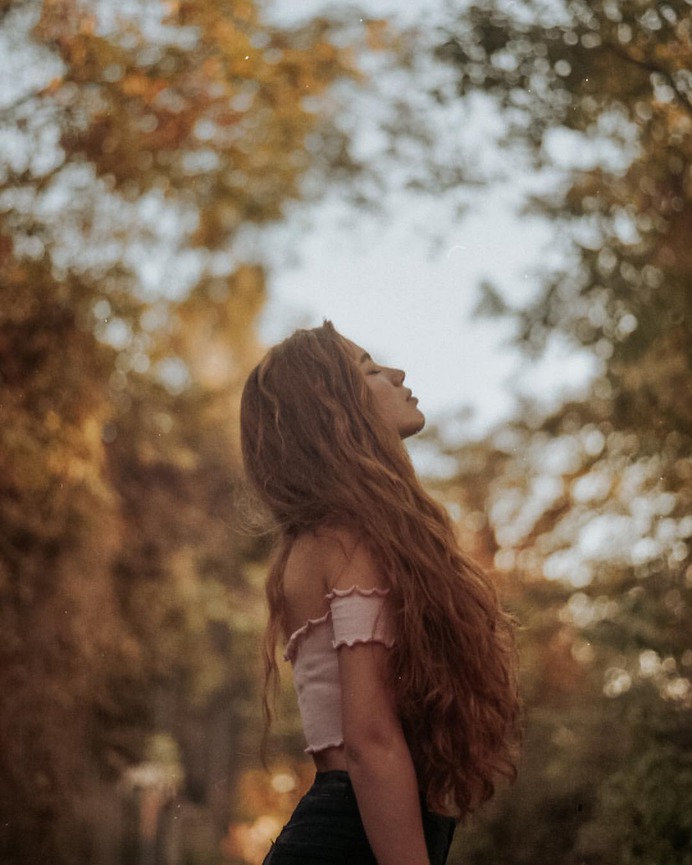 Beauty and Lifestyle Film Portrait Photography by María Belén