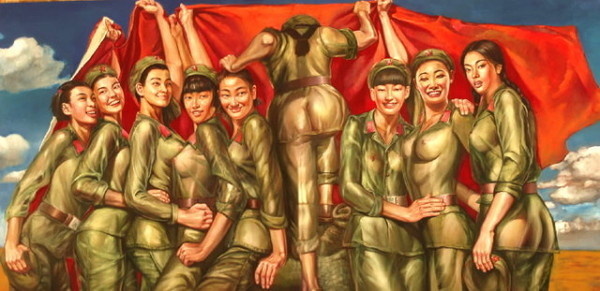 Oil Paintings by Hu Ming #arts #illustrations #inspirations