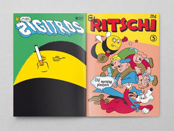 B-Sides 2012 #cartoon #magazine