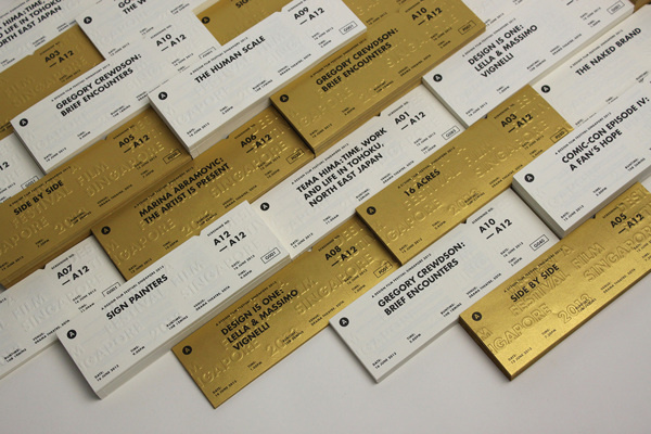 A Design Film Festival Singapore 2013 on Behance #identity #film