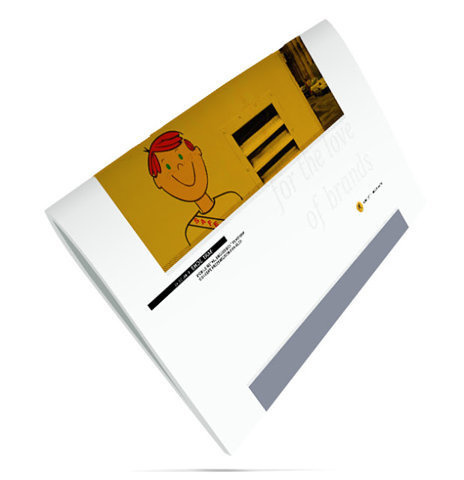 CREATIVE POPCORN: Presentation deck cover for Caution Children Playing. #branding