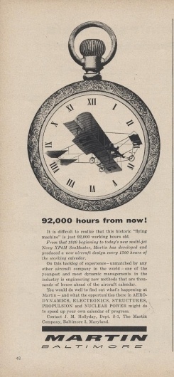 All sizes | Martin Ad | Flickr - Photo Sharing! #old #white #black #letter #vintage #clock #typography