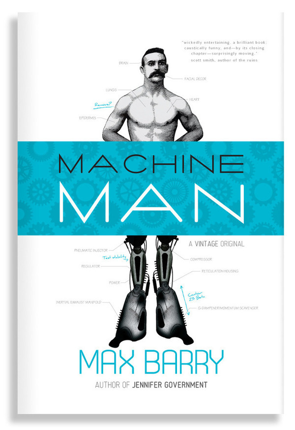 Machine Man #cover #book