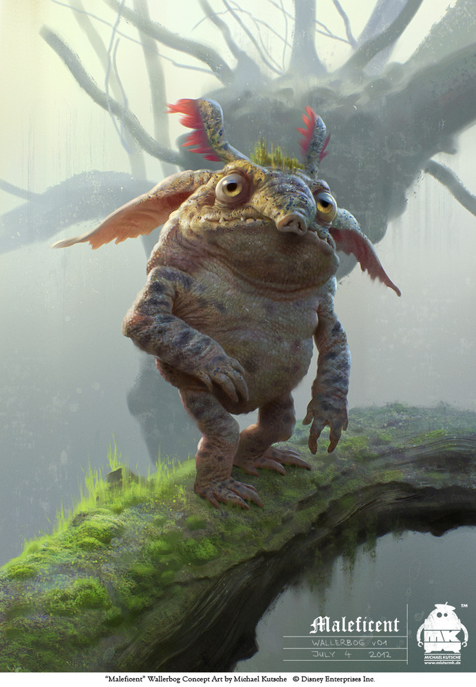 Wallerbog Concept by Michael Kutsche by michaelkutsche on deviantART #malificent