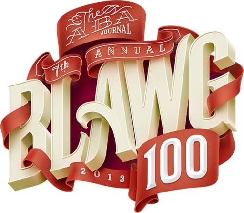 Typeverything.com The ABA Journal: Blawg 2013 cover artwork. By Dado Queiroz. #typography