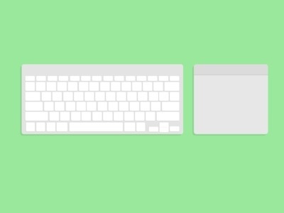 Keyboard + Trackpad #keyboard