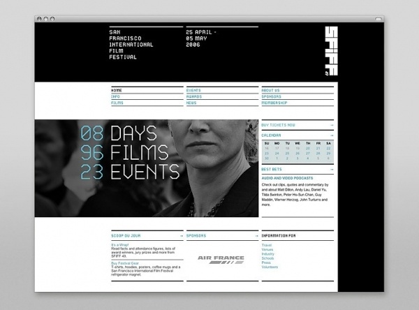 SFIFF 49 - Postmammal #interactive #design #grid #web #postmammal