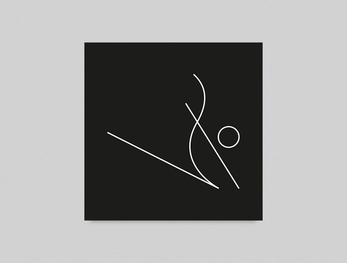Feat. Produktion Identity Branding identity corporate design modern minimal best beauty beautiful black dark logo geometry line lines moby d