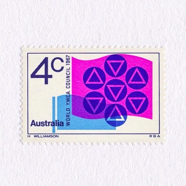 Blair Thomson | PICDIT #stamp #design #graphic #art #typography