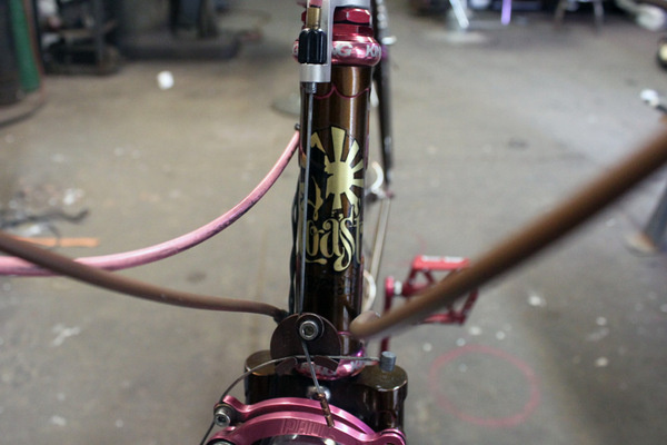 JohnnyCoast headbadge.jpg #bikes #workshop #bicycle