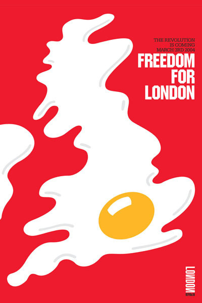 timeout_egg #egg #white #red #london #freedom #illustration #poster