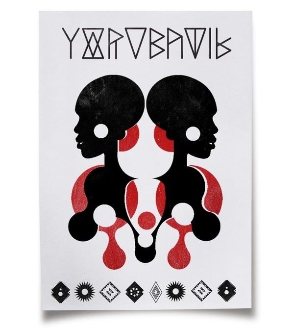 Muon Studio Yorubatik #africa #illustration #poster