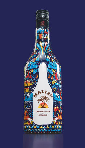 Malibu Art Series,Â Niark1 - TheDieline.com - Package Design Blog #packaging