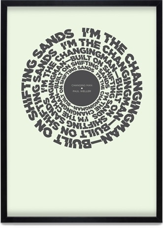 Change Posters | KentLyons #buy #lyrics #charity #change #poster #weller #typography