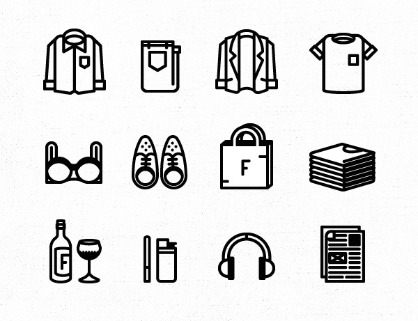 Factory Fox Identity on Behance #icons