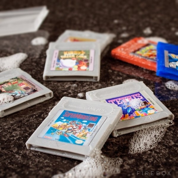Game Boy Cartridge Soaps #gaming #soap #gadget #gameboy