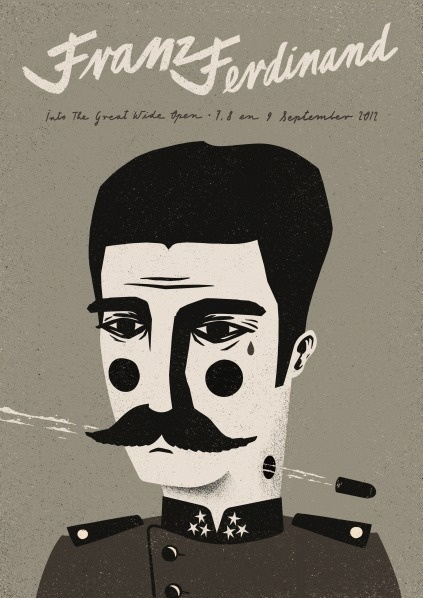 GigPosters.com - Franz Ferdinand #gig poster