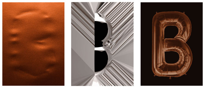 posters, B, type