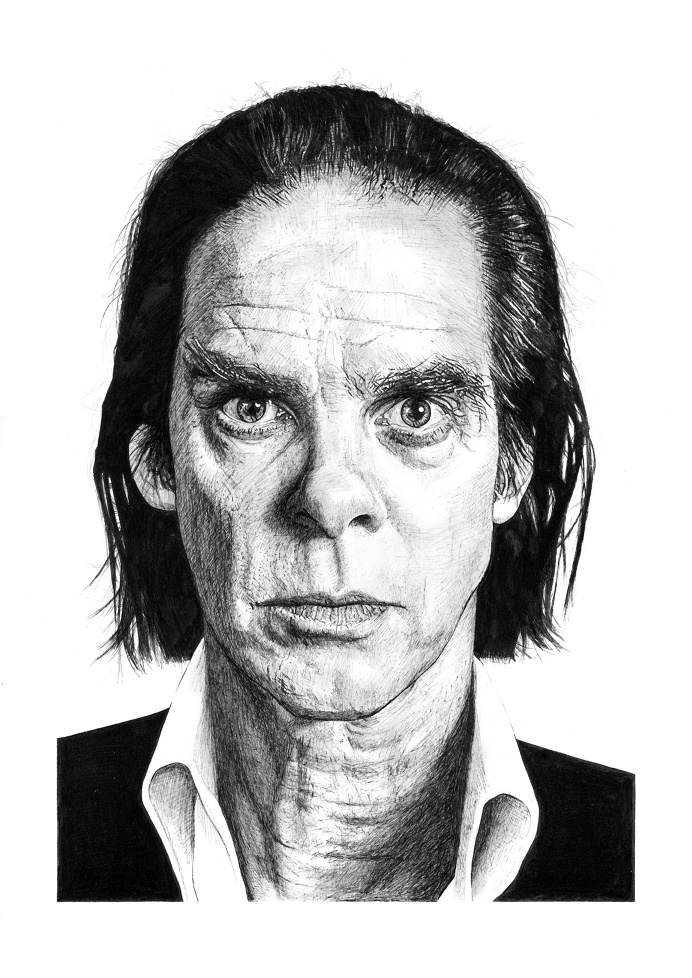 Hugh Van Schaick art portrait pencil beautiful precise detail australia nice new mindsparkle mag