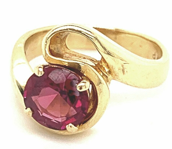 Vintage Etched Ring