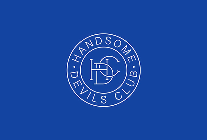 Handsome Devils Club by Taylor Evans #logo #symbol #circle #mark