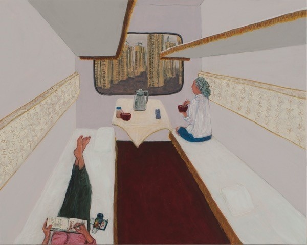 Sarah McEneaney, 'Xian to Hangzhou', 2015, Tibor de Nagy