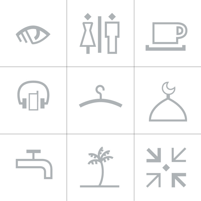 Dépli design studio | Pictos au croisementdes cultures orientales et occidentales #pictogram #icon #icondesign