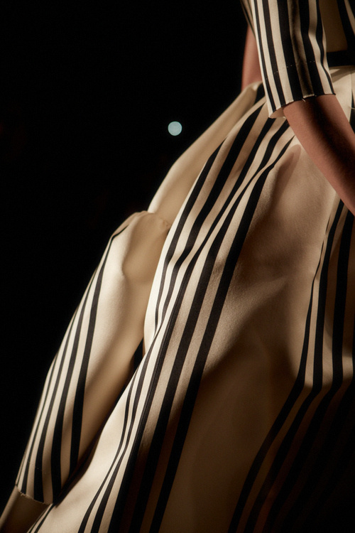 Fashion photography(Stripes at theÂ Alexandre Herchcovitch showPhoto by Jessie Adler. ViaÂ birdcagewalk #fashion