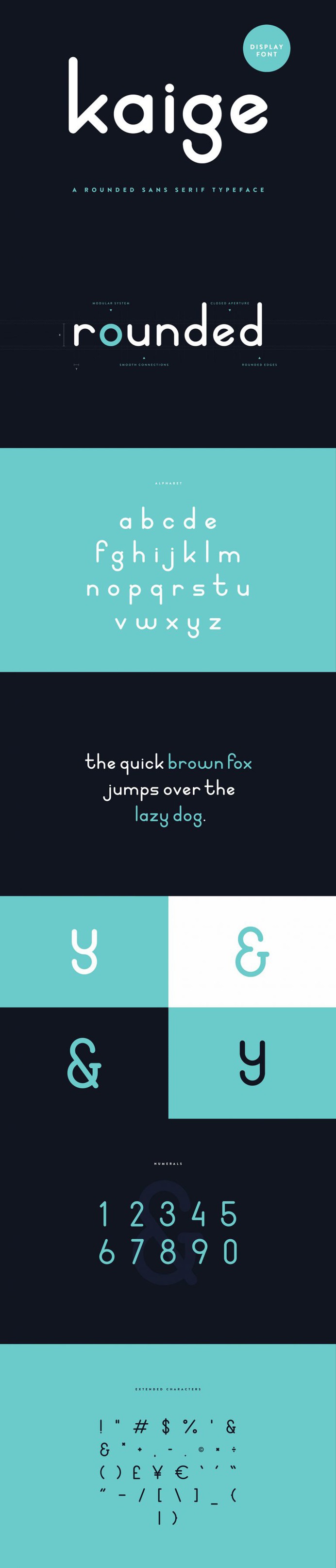 KAIGE™ | Display Font