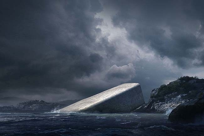 Snøhetta Unveils Design for Europe's First Underwater Restaurant