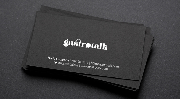 #gastrotalk #identity #businesscard