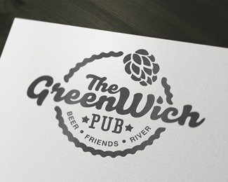 Greenwich pub #logo
