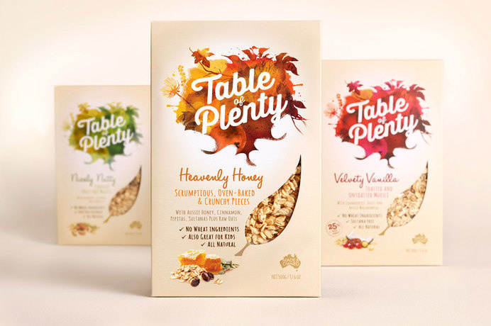 Before & After: Table of Plenty — The Dieline #packaging