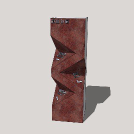 Office Building wayfinding | Signage | Sign Design | Wayfinding | 创意立牌模型