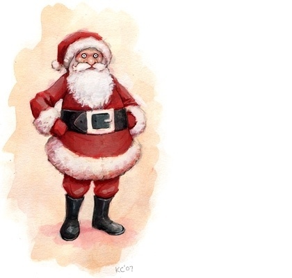 #illustration #clause #santa