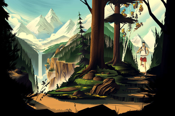 Every Mountain on Behance #illustration #mountains #landscape