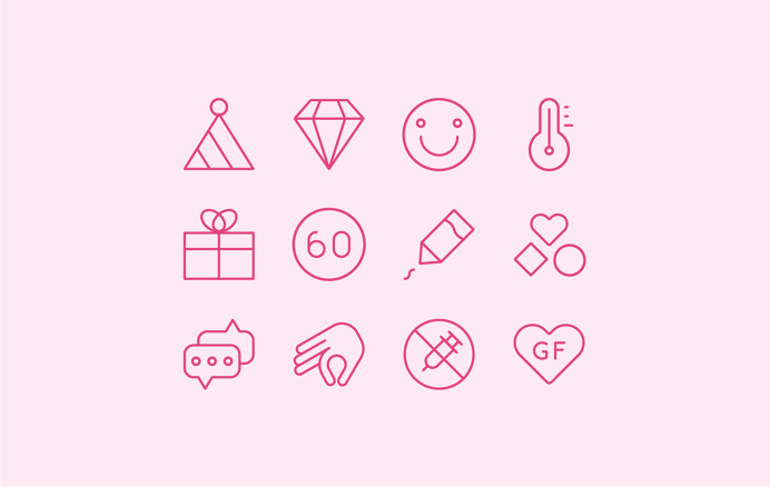 Puffy Love Icons