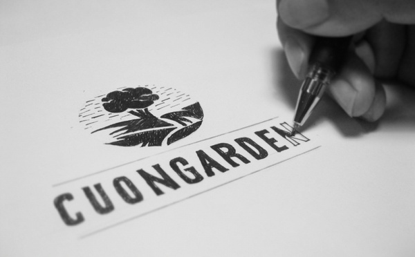 Cuongarden #vietnam #agency #branding #sketching #logo #bratus