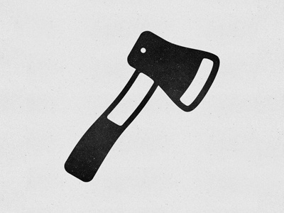 Dribbble - Axe Icon by Nicholas Petersen #vector #icon #texture #axe #logo