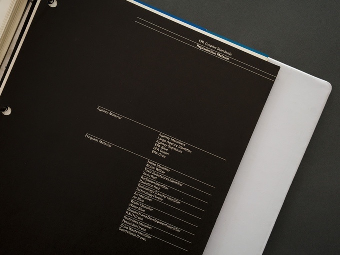 Reissue of the 1977 EPA Graphic Standards System by Jesse Reed & Hamish Smyth — Kickstarter