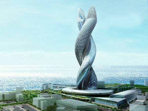 Infosys Cobra Towers the ghost tower #modern #design #towers #architecture #cobra