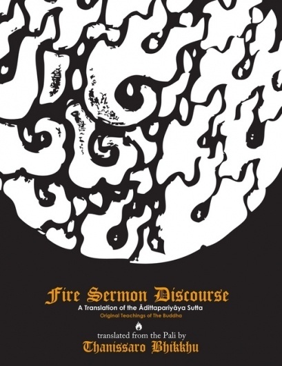 The Fire Sermon - Society6 #design #graphic #book #buddha #cover #illustration #poster