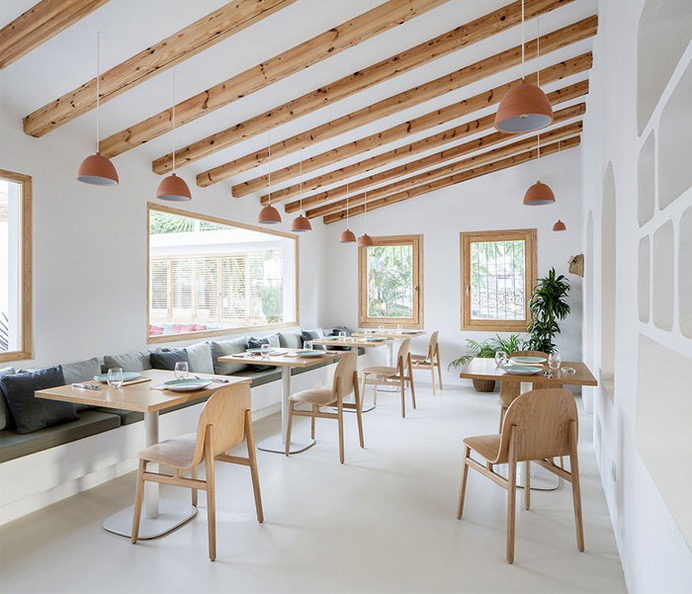 Mora Restaurant - an Project Based on a Neo-Mediterranean and Contemporary Duality #restaurant #decor