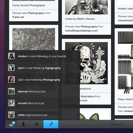Ressource : Pins Software PSD, un Mélange entre Pinterest et Littlesnapper - ressource-psd #pinterest #psd #free
