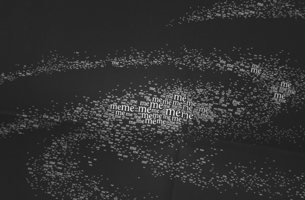 Jill/Clive (ISTD 2010) on Behance #memory #jill #infography #clive #black #clearface #full #dates #istd #typography
