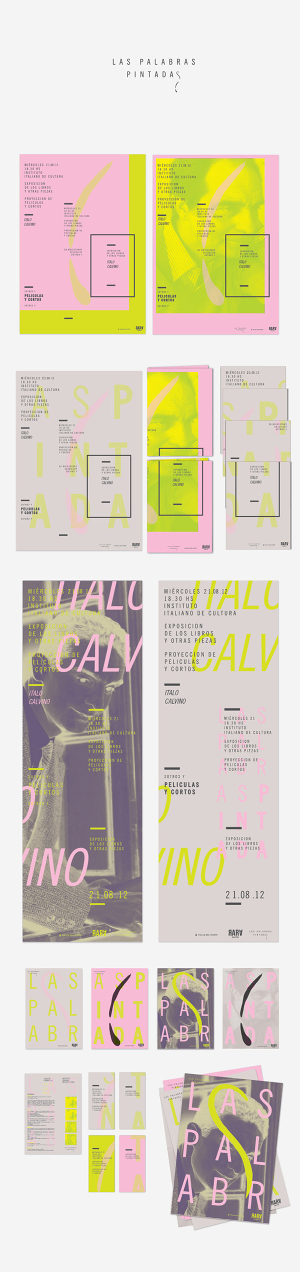 plentyofcolour_softneonbranding #neon #layout #branding #typography
