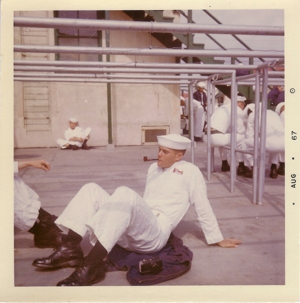 Harold - August 1967 | Flickr - Photo Sharing! #sailor #photography #pipe #vintage #smoking